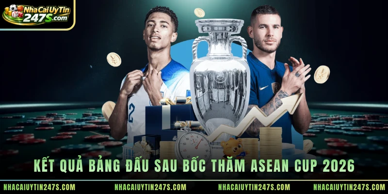 Kết quả bảng đấu sau bốc thăm ASEAN CUP 2026